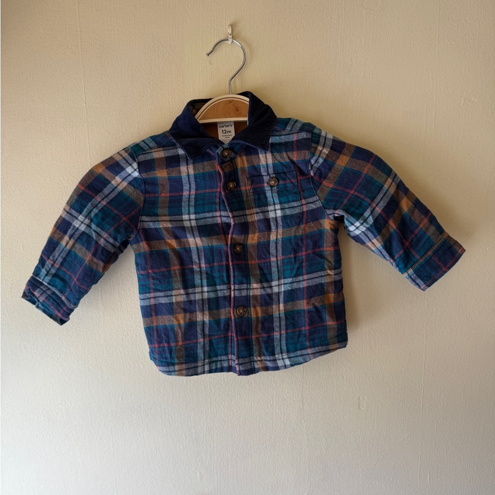 Plaid Baby Jacket